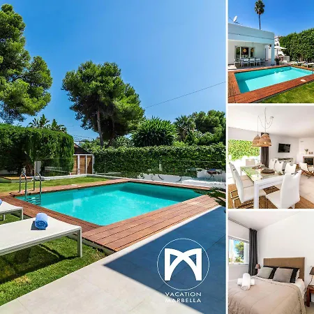 Exclusive 4 Br Jazmines. Private Pool&bbq Villa Marbellac